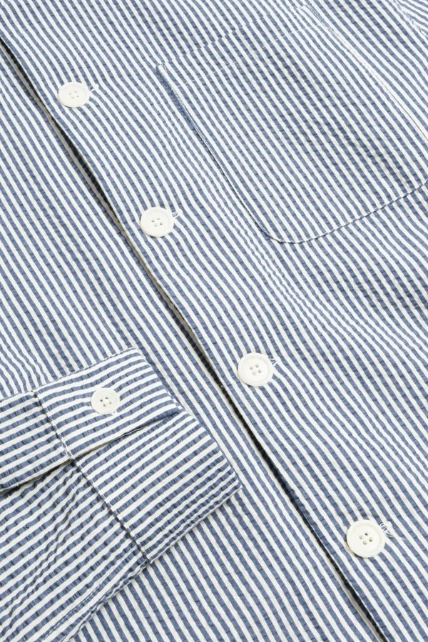 Saturday Project Seersucker Overshirt
