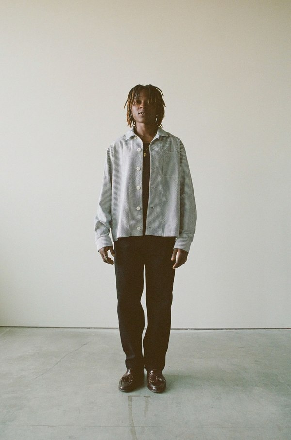 Saturday Project Seersucker Overshirt