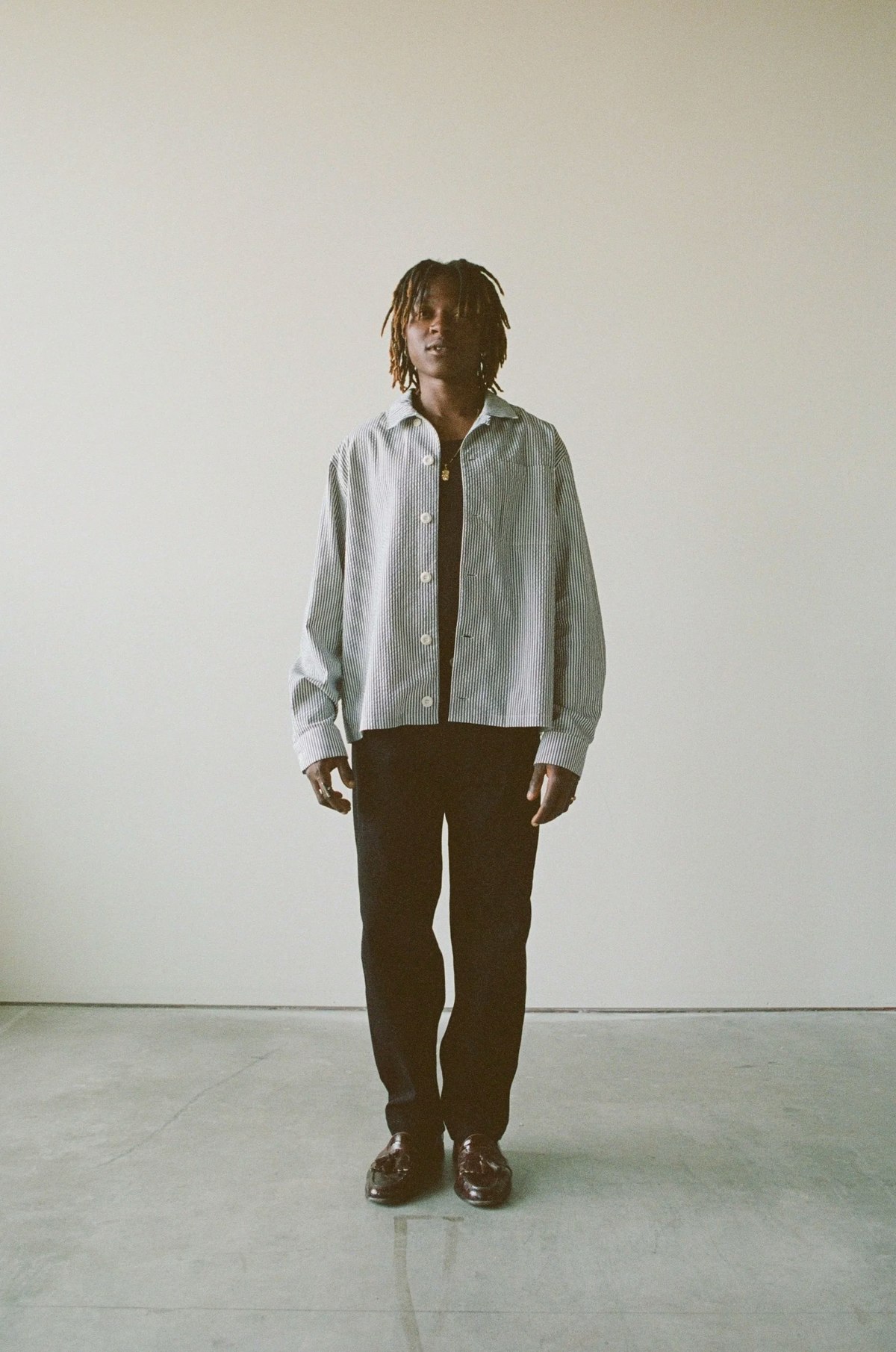 Saturday Project Seersucker Overshirt - Image 7 of 8