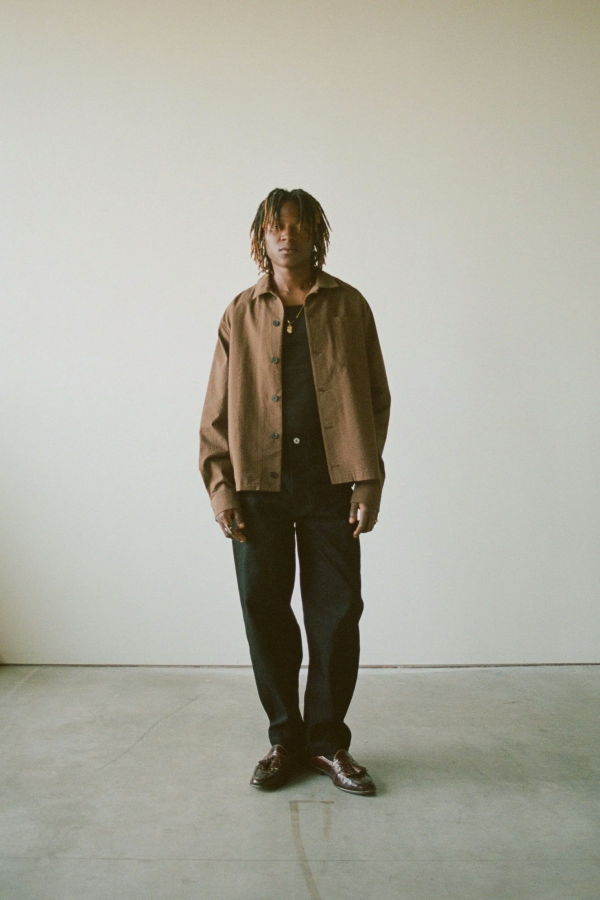 Saturday Project Seersucker Overshirt Shirt