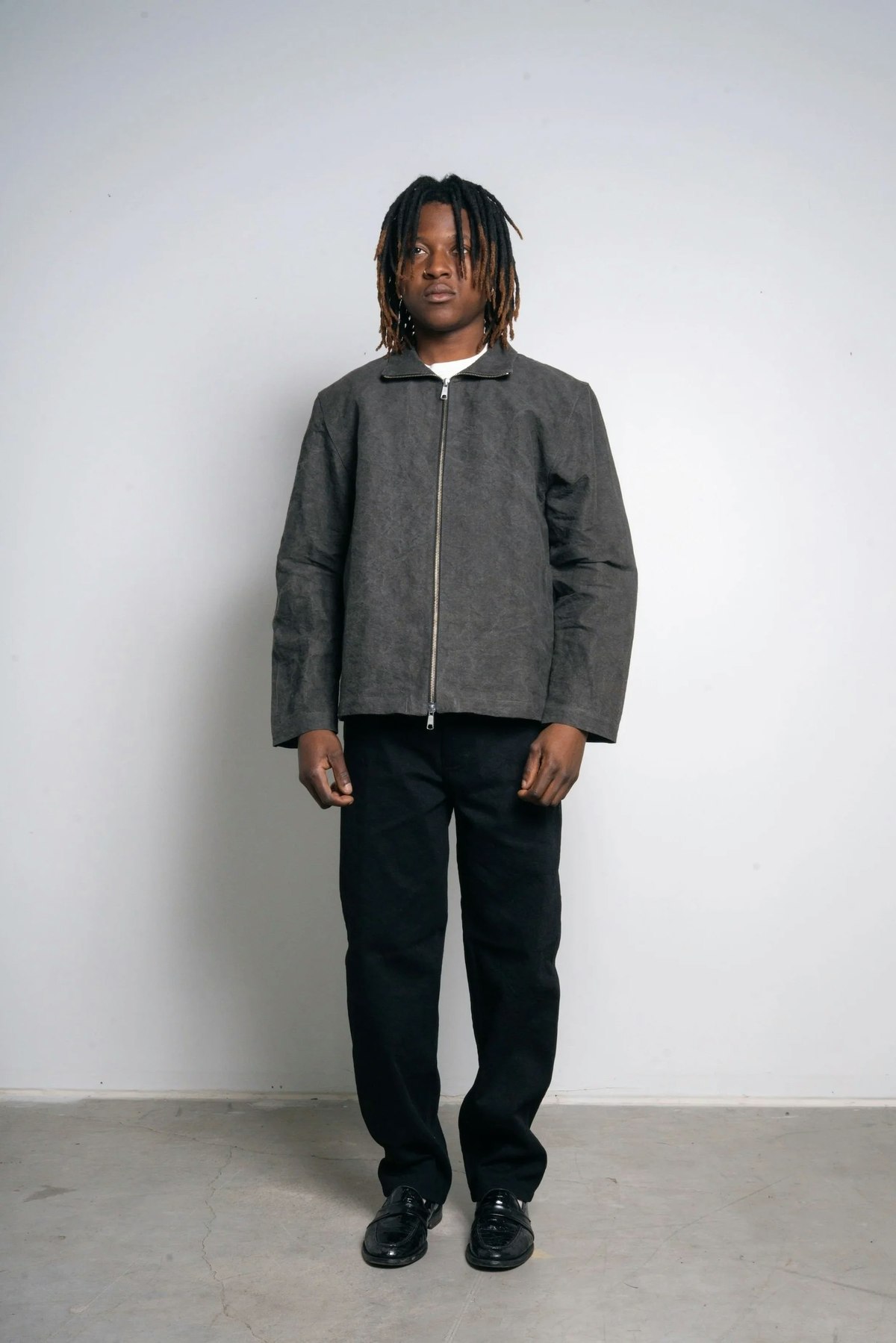 Saturday Project Sailor Jacket - Charcoal - Image 2 of 5