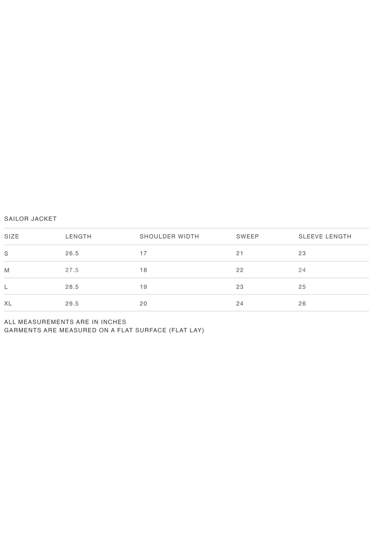 Saturday Project Sailor Jacket - Charcoal - Image 5 of 5