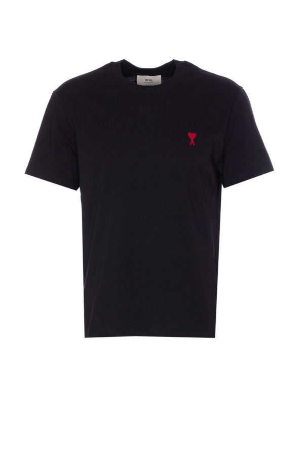 Ami Alexandre Mattiussi Ami De Coeur T-Shirt - Black
