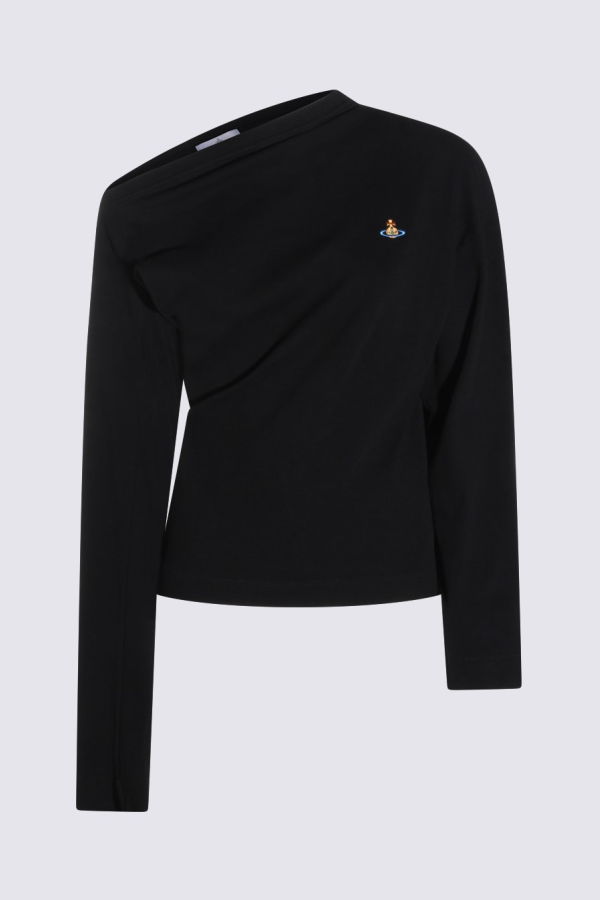 Vivienne Westwood Cotton Knitwear Sweater - Black