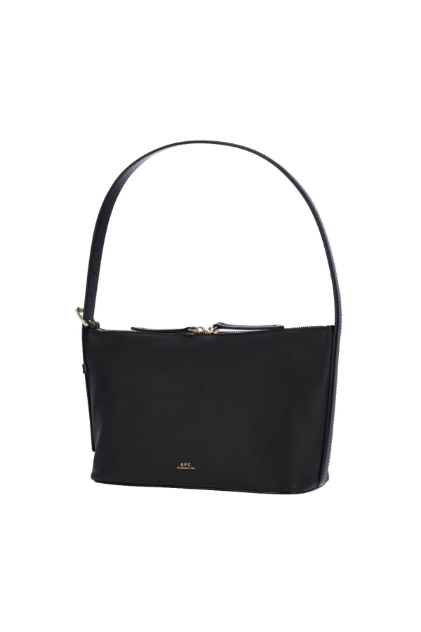 A.P.C. Vera Shoulder Bag - Black