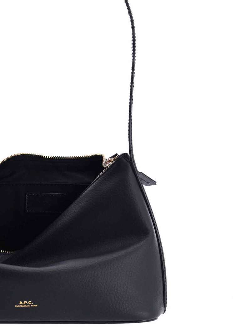 A.P.C. Vera Shoulder Bag - Black