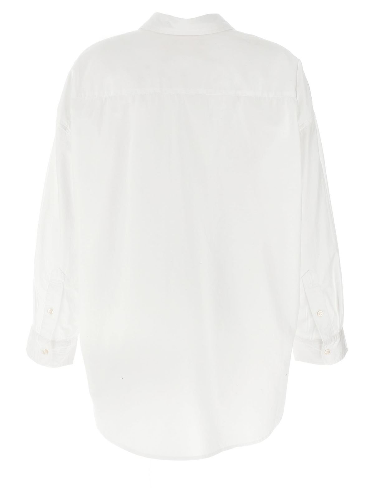 R13 Poplin Shirt - White - Image 2 of 4