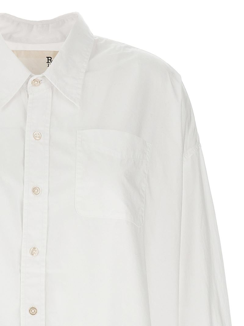 R13 Poplin Shirt - White