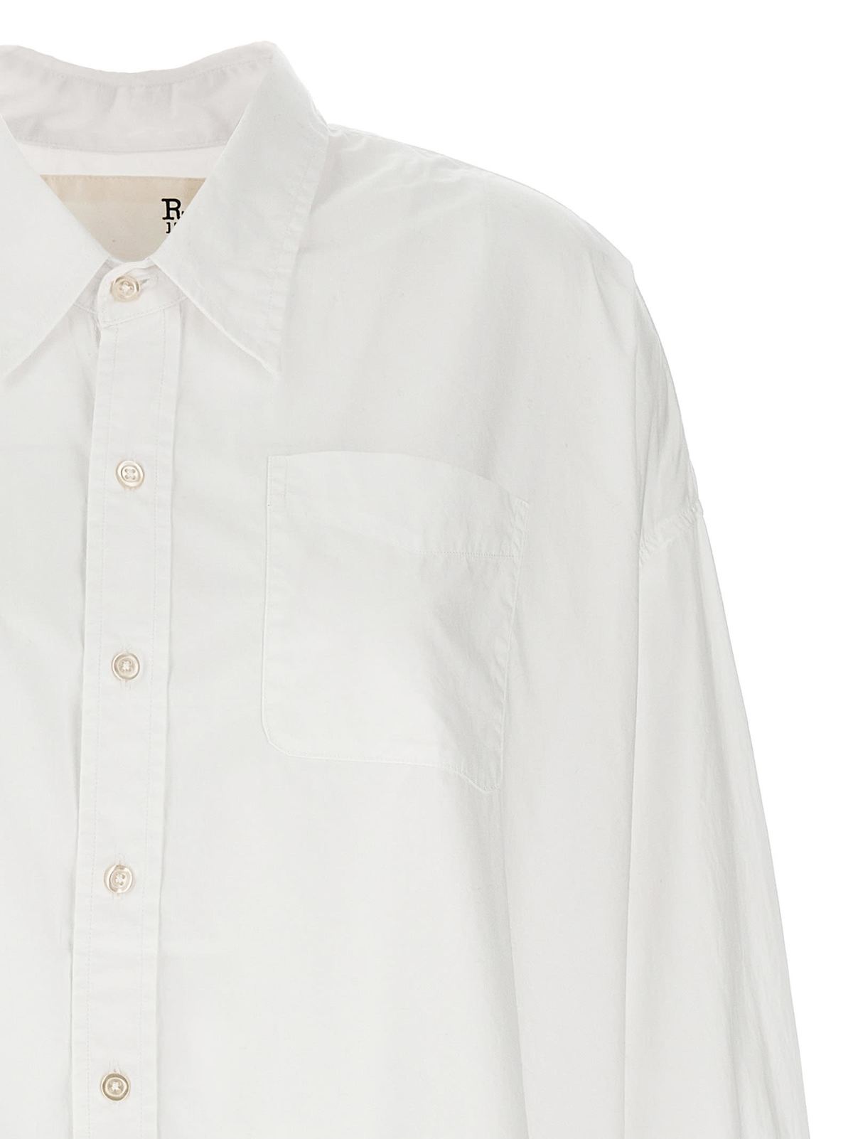 R13 Poplin Shirt - White - Image 3 of 4