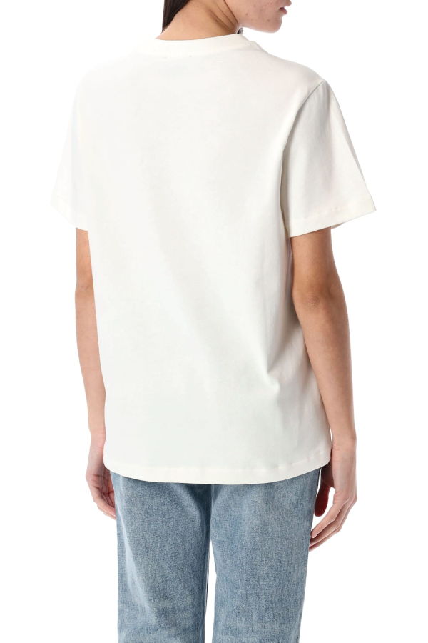 A.P.C. Rue Madame Heavy Cotton Standard T-Shirt - White Dark Navy