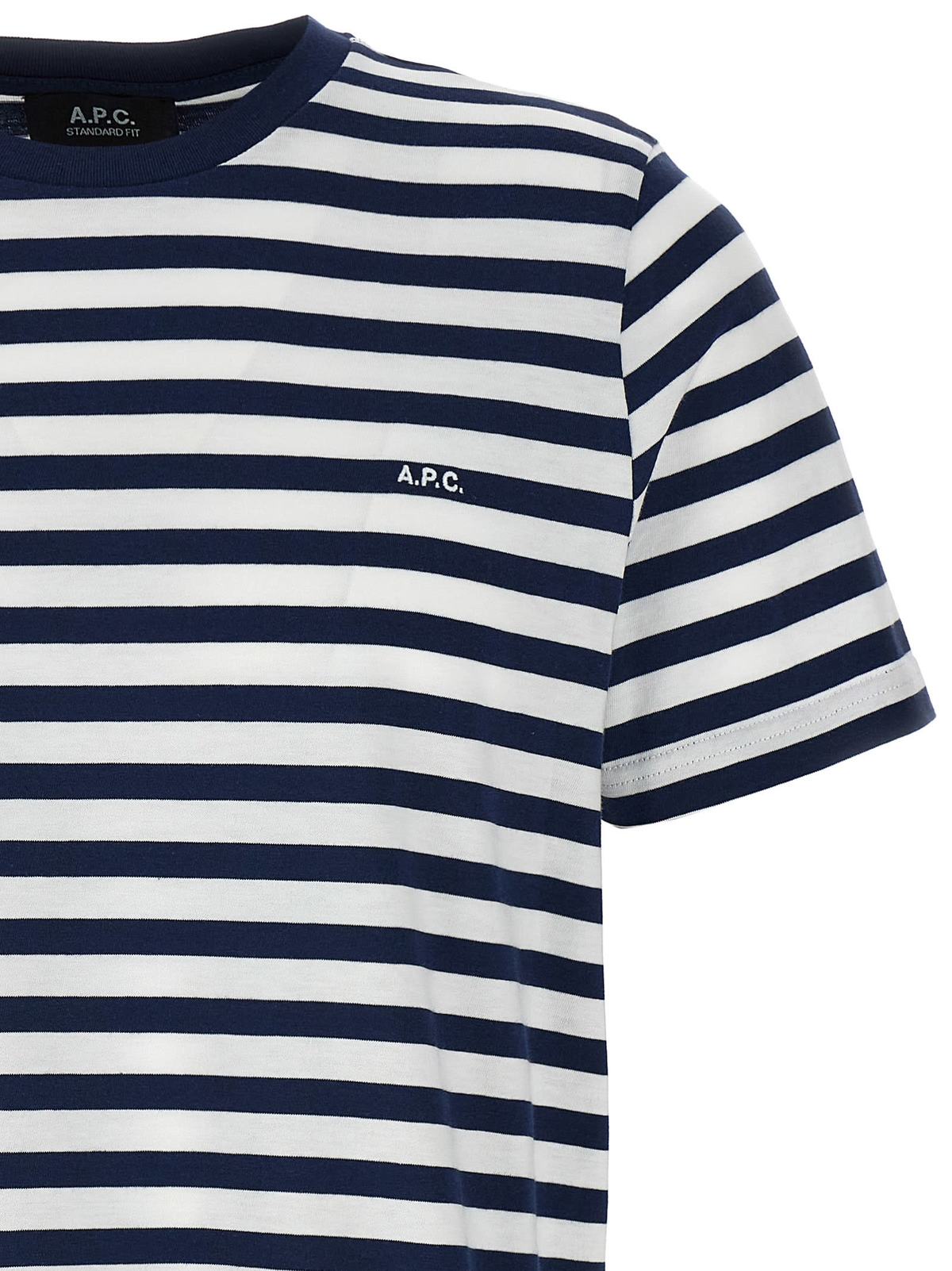 A.P.C. Emilien T-Shirt - Blue - Image 3 of 3