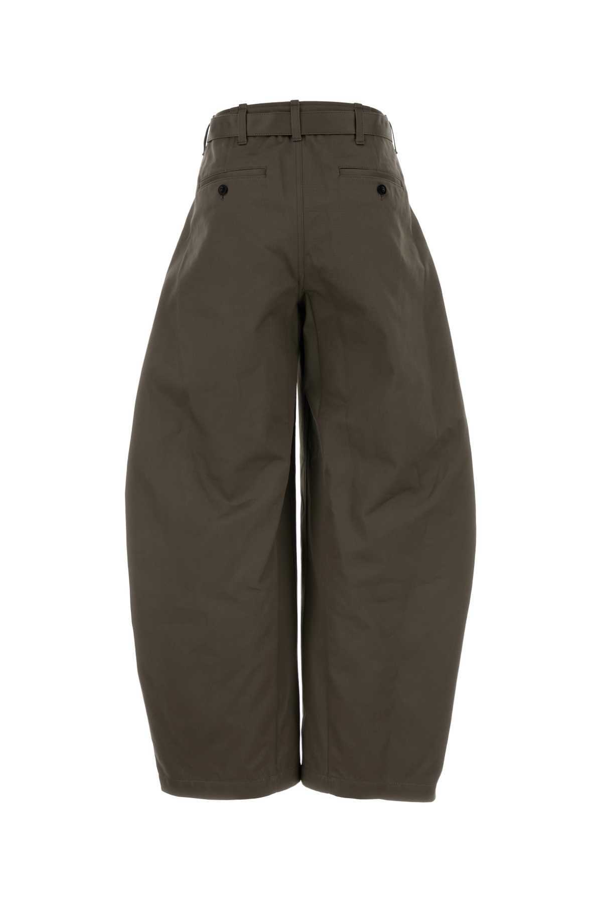 sacai Mud Cotton Wide-Leg Pants - Beige - Image 2 of 2