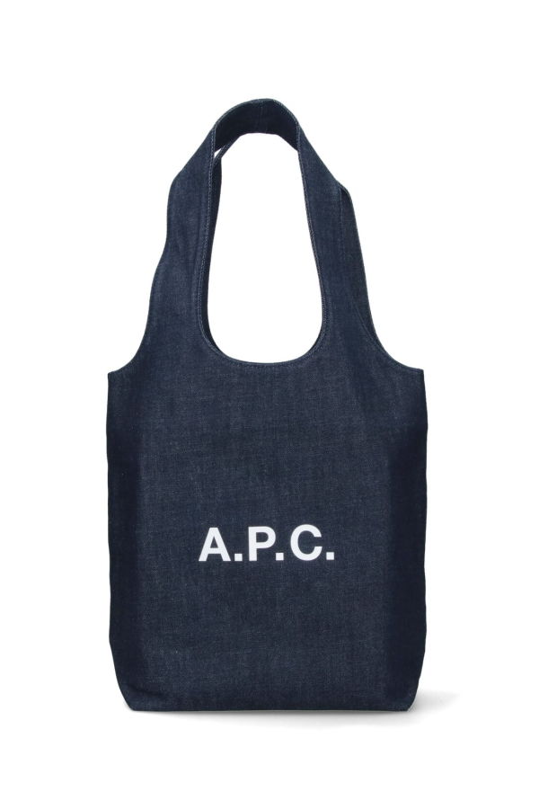 A.P.C. Ninon Medium Tote Bag - Blue