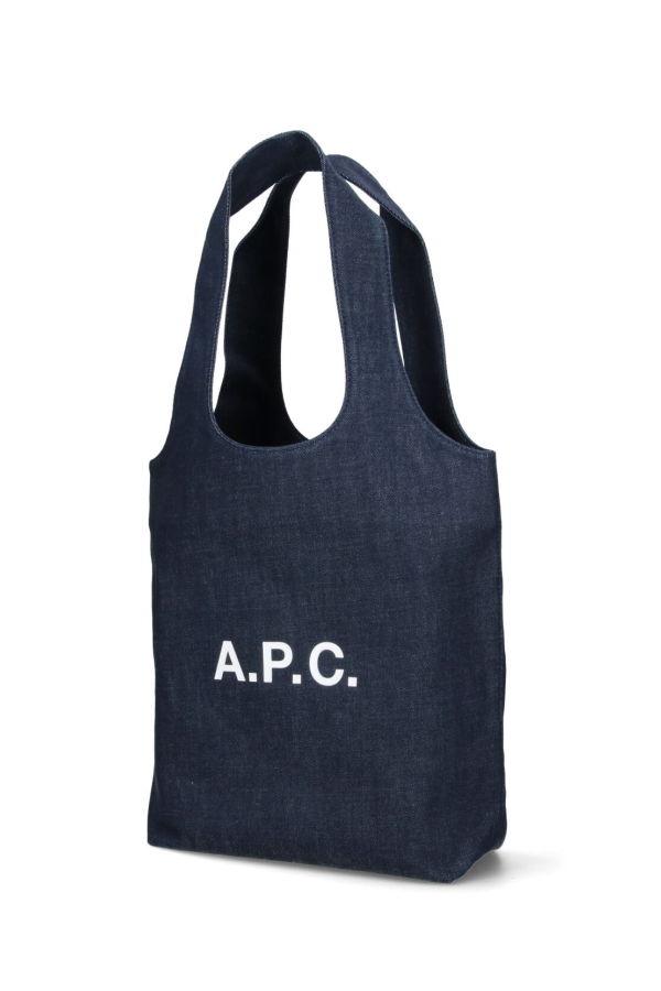 A.P.C. Ninon Medium Tote Bag - Blue