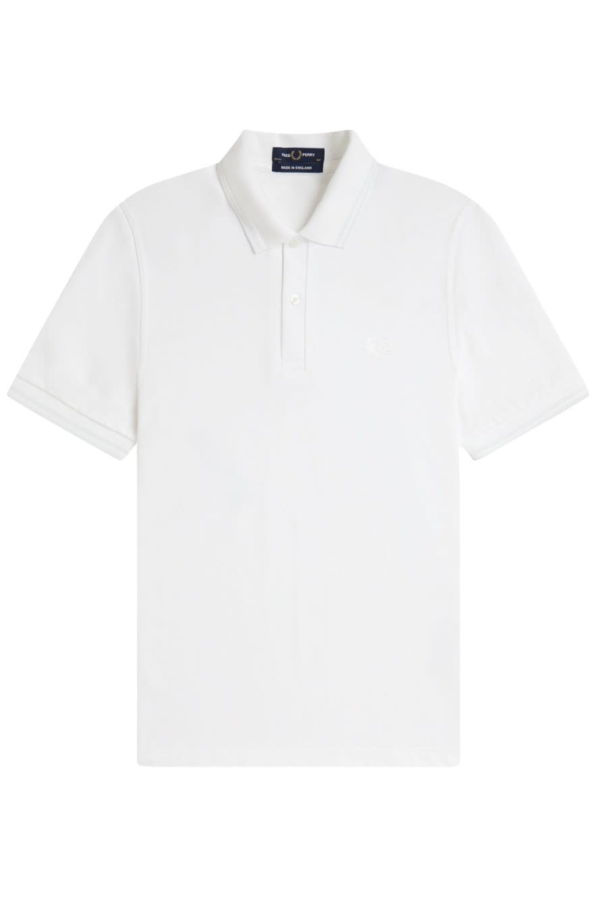 Fred Perry Polo With Logo Polo Shirt - White