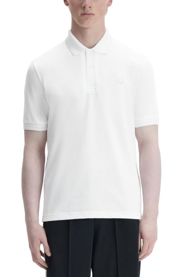 Fred Perry Polo With Logo Polo Shirt - White