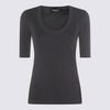 Fabiana Filippi Navy Cotton Top - Blue - Thumbnail 1