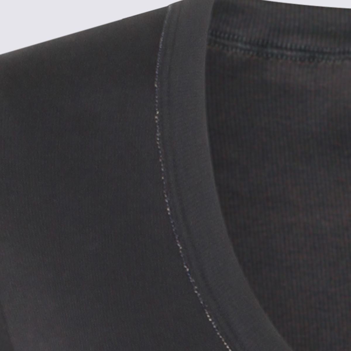 Fabiana Filippi Navy Cotton Top - Blue - Image 2 of 2