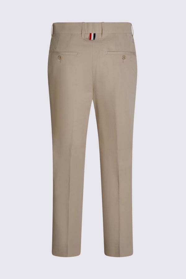 thom browne Cotton Pants - Beige
