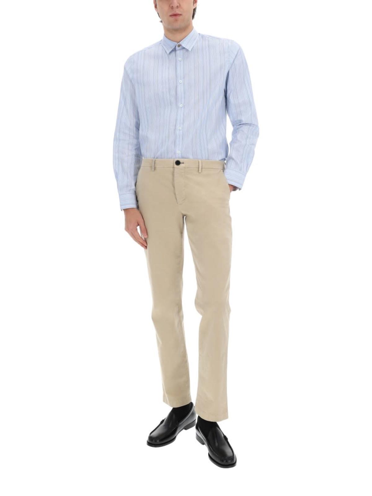 PAUL SMITH Signature Stripe Shirt - Blue - Image 2 of 5