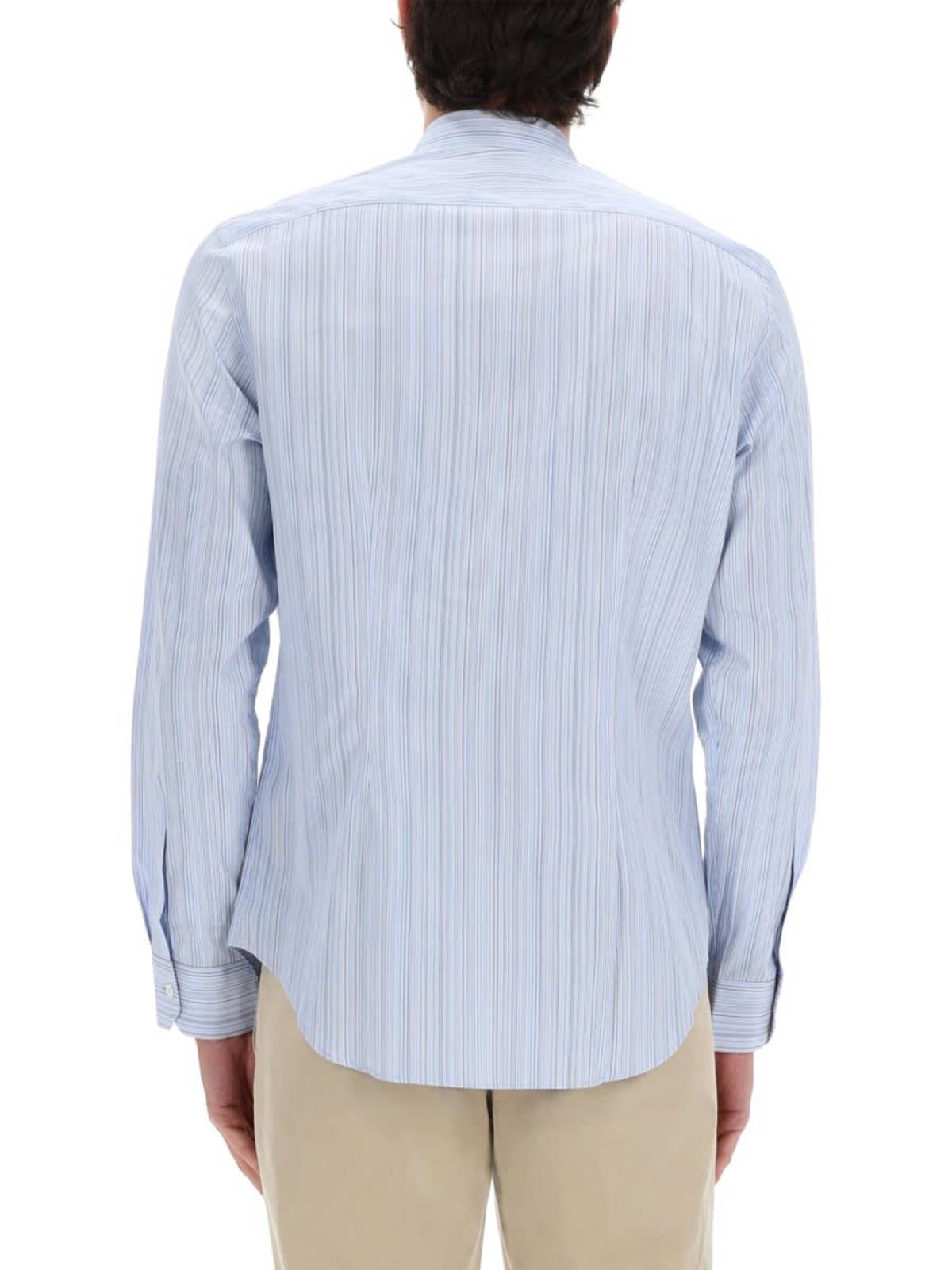 PAUL SMITH Signature Stripe Shirt - Blue - Image 5 of 5
