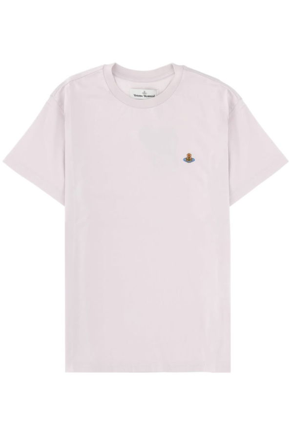 Vivienne Westwood Orb Logo T-Shirt - Powder