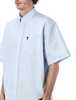 Ami Alexandre Mattiussi Ami Paris Adc Bowling Shirt - Lt Blue - Thumbnail 3