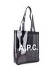 A.P.C. Lou Glossy PVC Tote Bag - Anthracite - Thumbnail 2