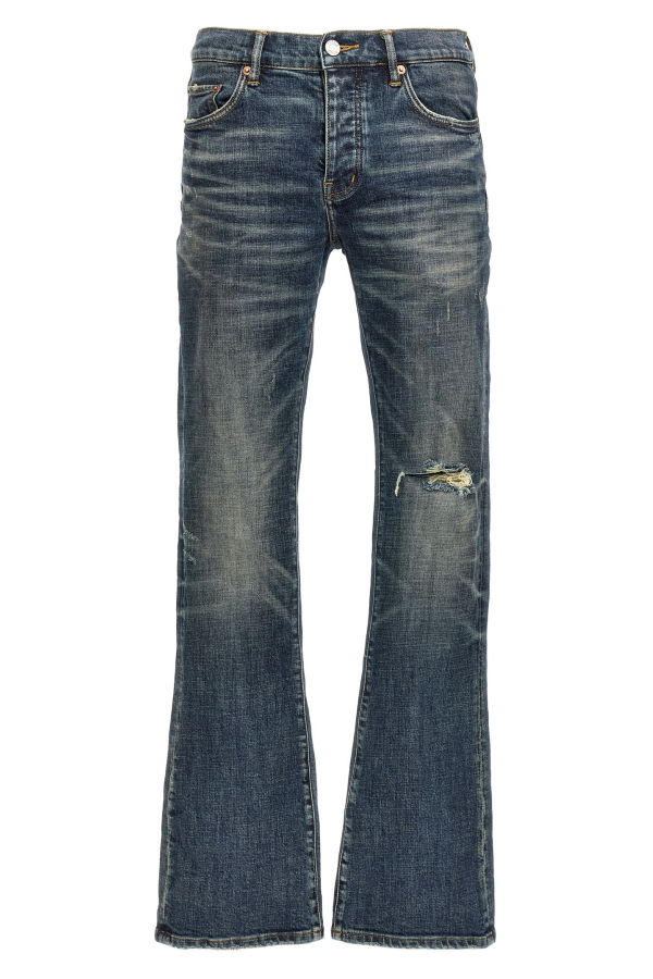 PURPLE 1 Year Dirty Fade Jeans - Blue