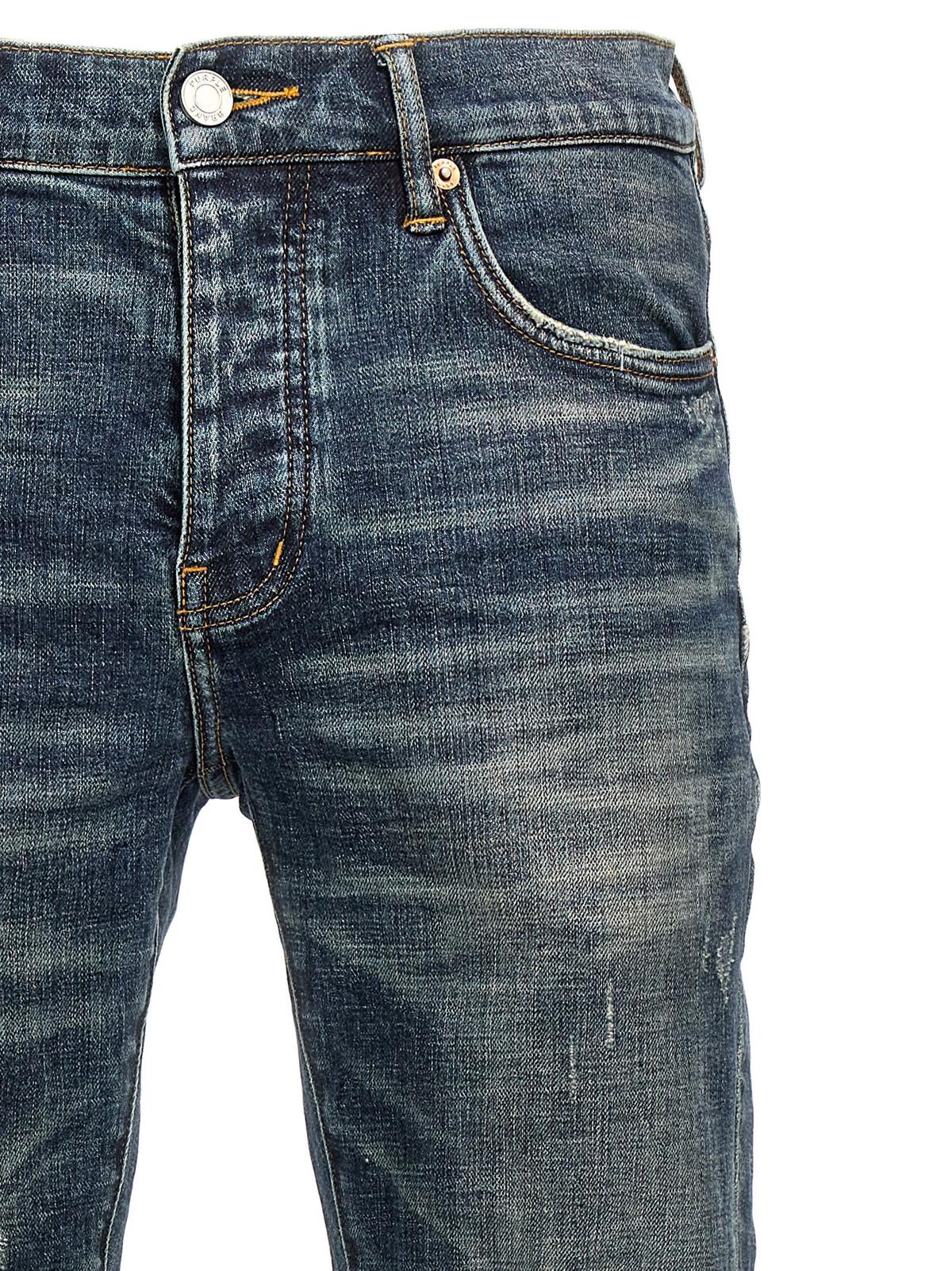 PURPLE 1 Year Dirty Fade Jeans - Blue - Image 3 of 4