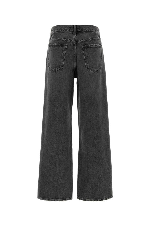 AGOLDE Dark Grey Denim Jeans - Dark Grey
