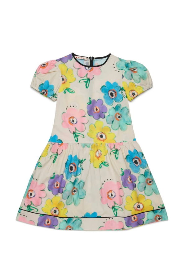 KIDS Marni Flower Dress - Multicolour