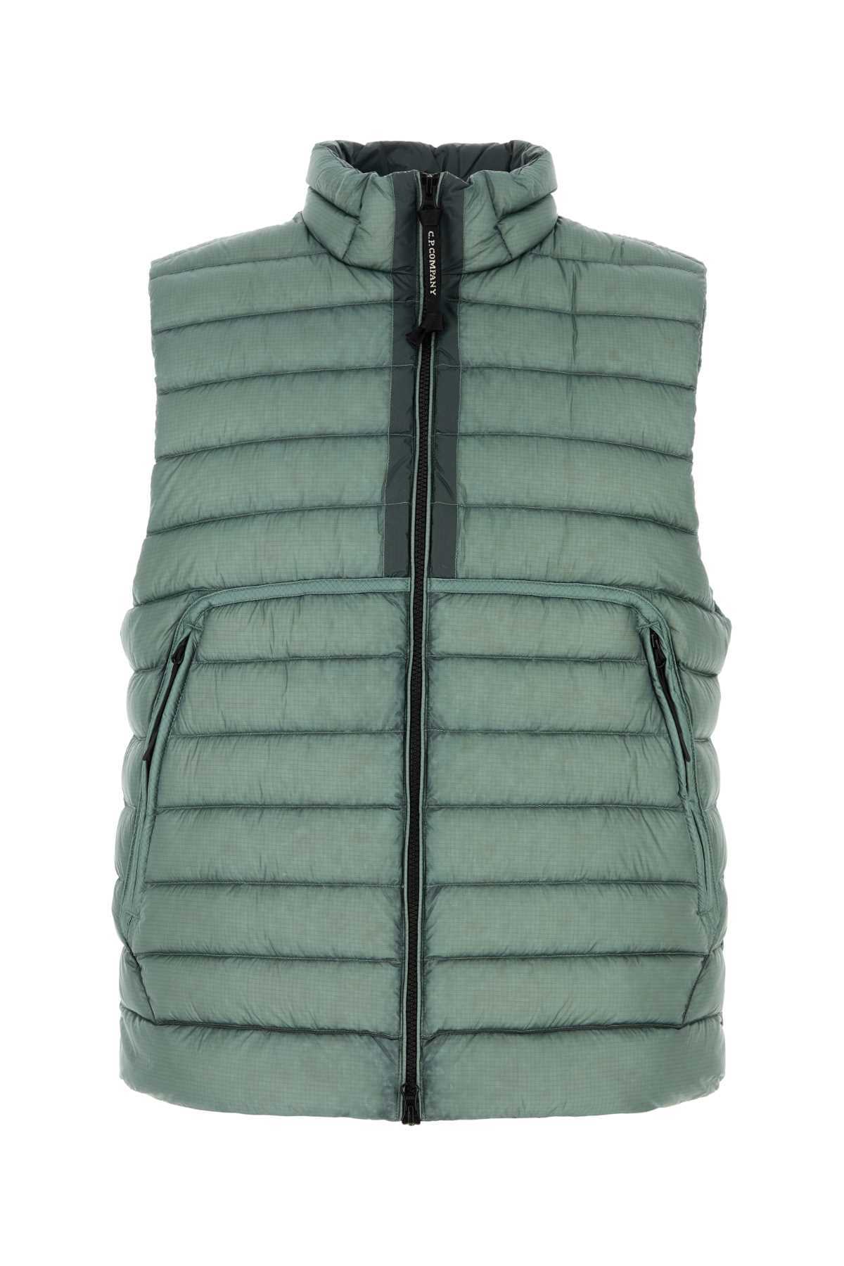 C.P. Company Nylon Down Jacket - Silverblue - Image 1 of 2