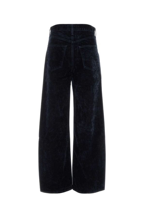 AGOLDE Low Curve Jeans - Dark Blue Velvet