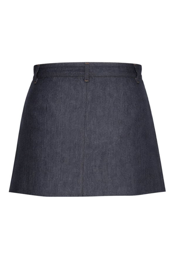 A.P.C. Mini Pleated Skirt - Blue