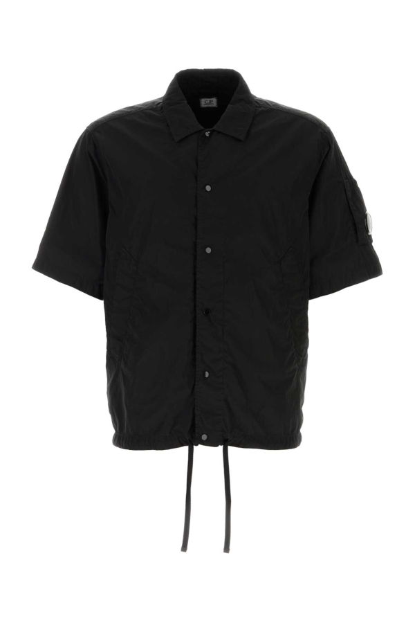 C.P. Company Nylon Shirt - Black