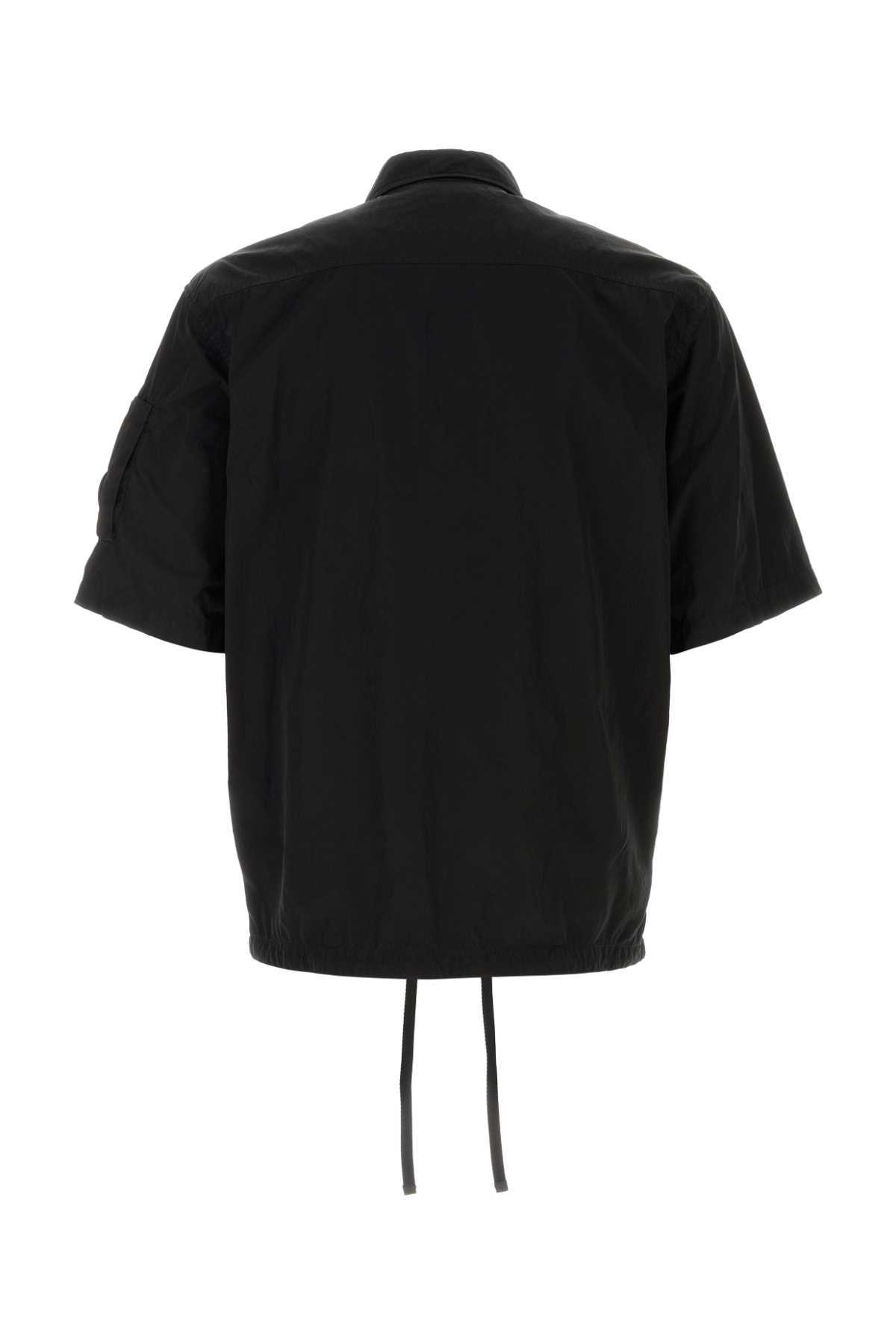 C.P. Company Nylon Shirt - Black - Image 2 of 2