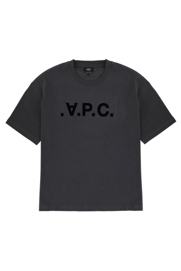 A.P.C. Logo T-Shirt - Black