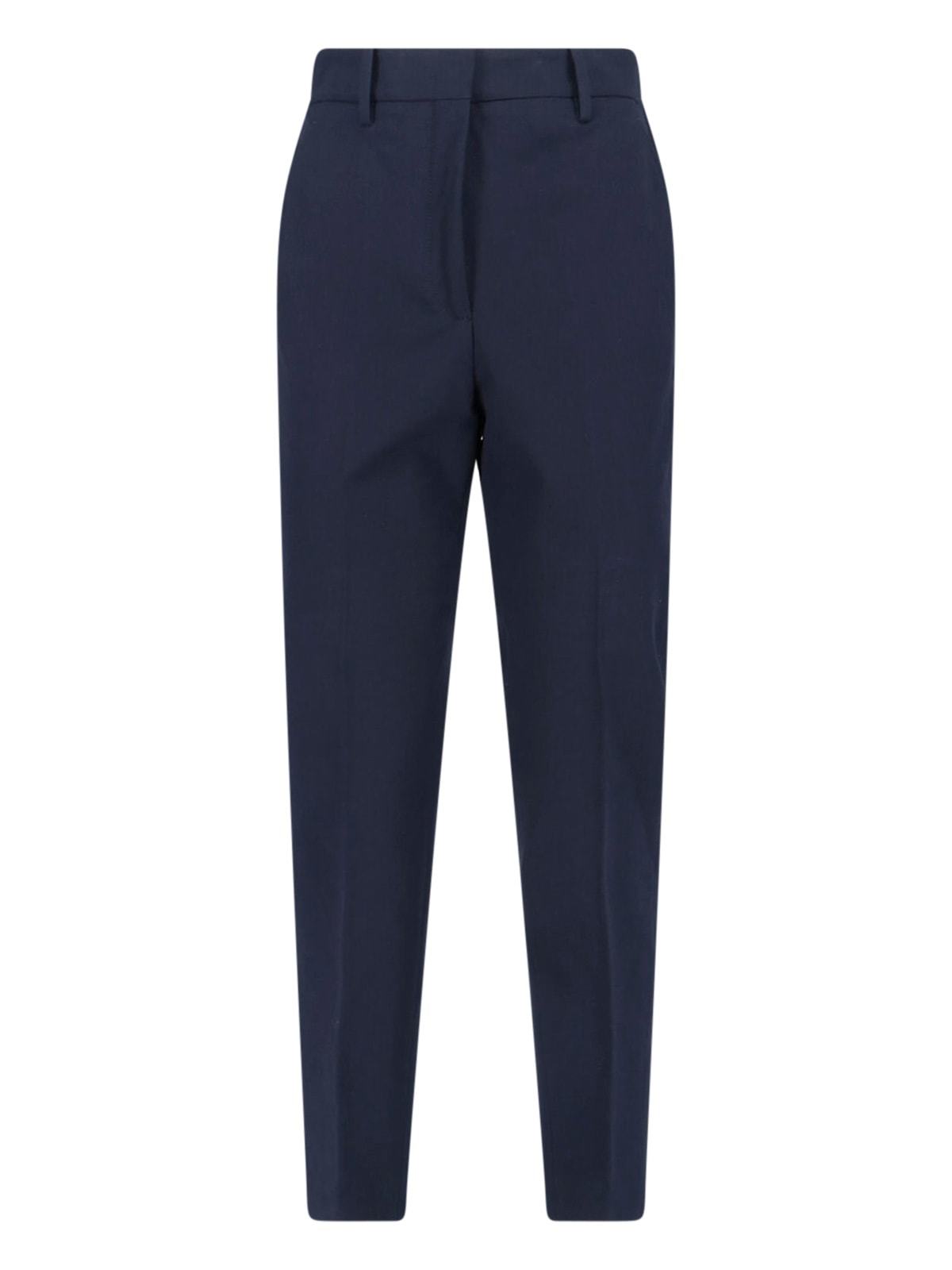 Incotex Cotton Pants - Blue - Image 1 of 5