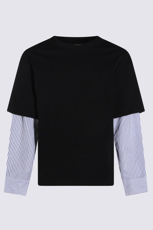 Jil Sander Cotton T-Shirt - Black