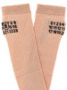 MM6 Maison Margiela Bootleg Socks - Pink - Thumbnail 3