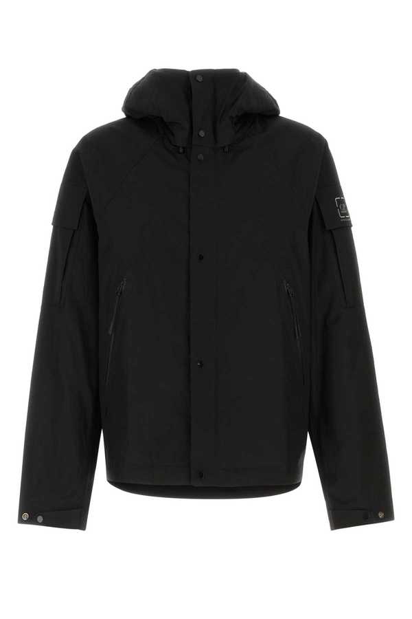 C.P. Company Black Cotton Jacket - Black