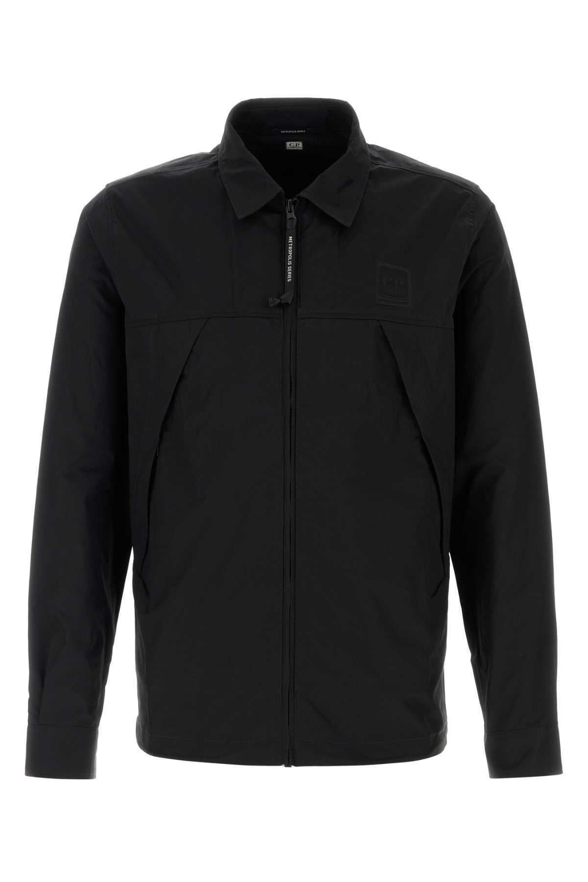 C.P. Company Gabardine Jacket - Black - Image 1 of 2