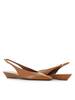 Giuseppe Zanotti Wedge E650003-001 Wedge Sandals - Tan - Thumbnail 2