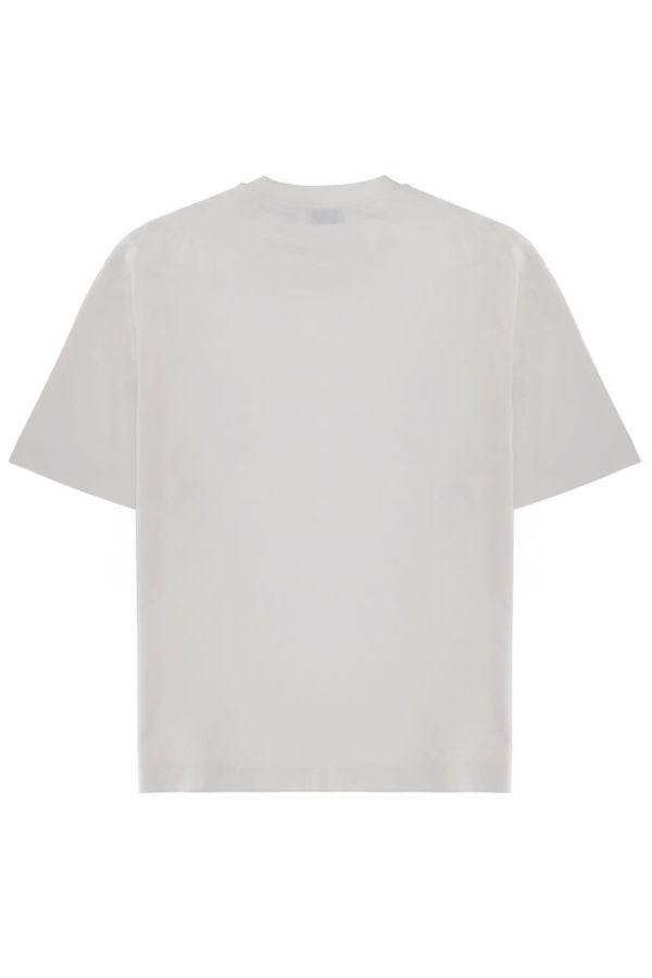 Off-White T-Shirt With Logo T-Shirt - White