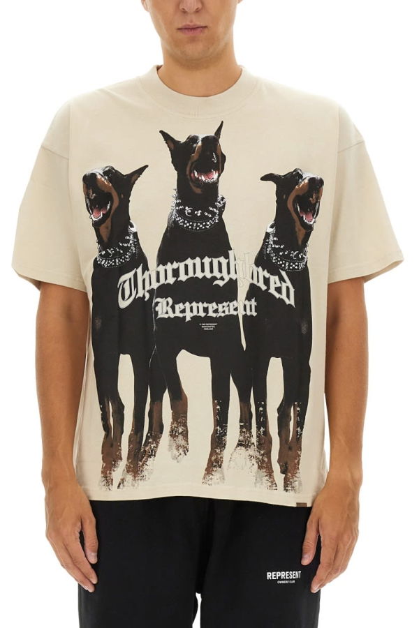 Represent Thoroughbred T-Shirt - White