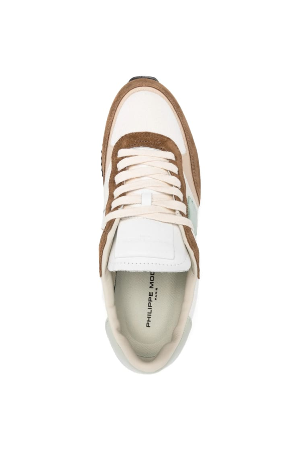 Philippe Model Sneakers - White/Brown