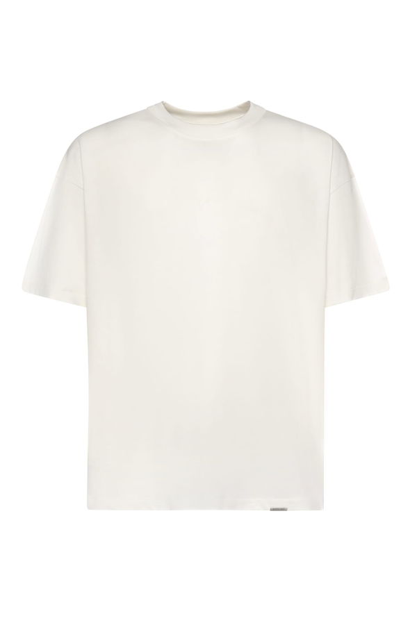 Represent Initial Cotton T-Shirt - Flat White