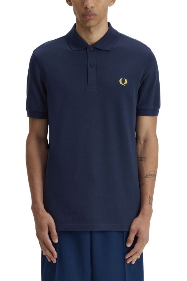 Fred Perry Polo With Logo Polo Shirt - Blue