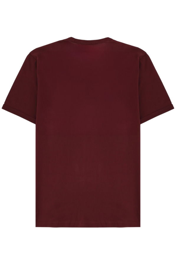 Fred Perry Logo Tee - Bordeaux